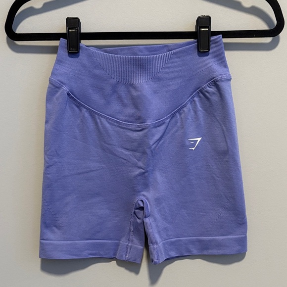 Gymshark Pants - Women's Gymshark Lavender Bike Shorts
